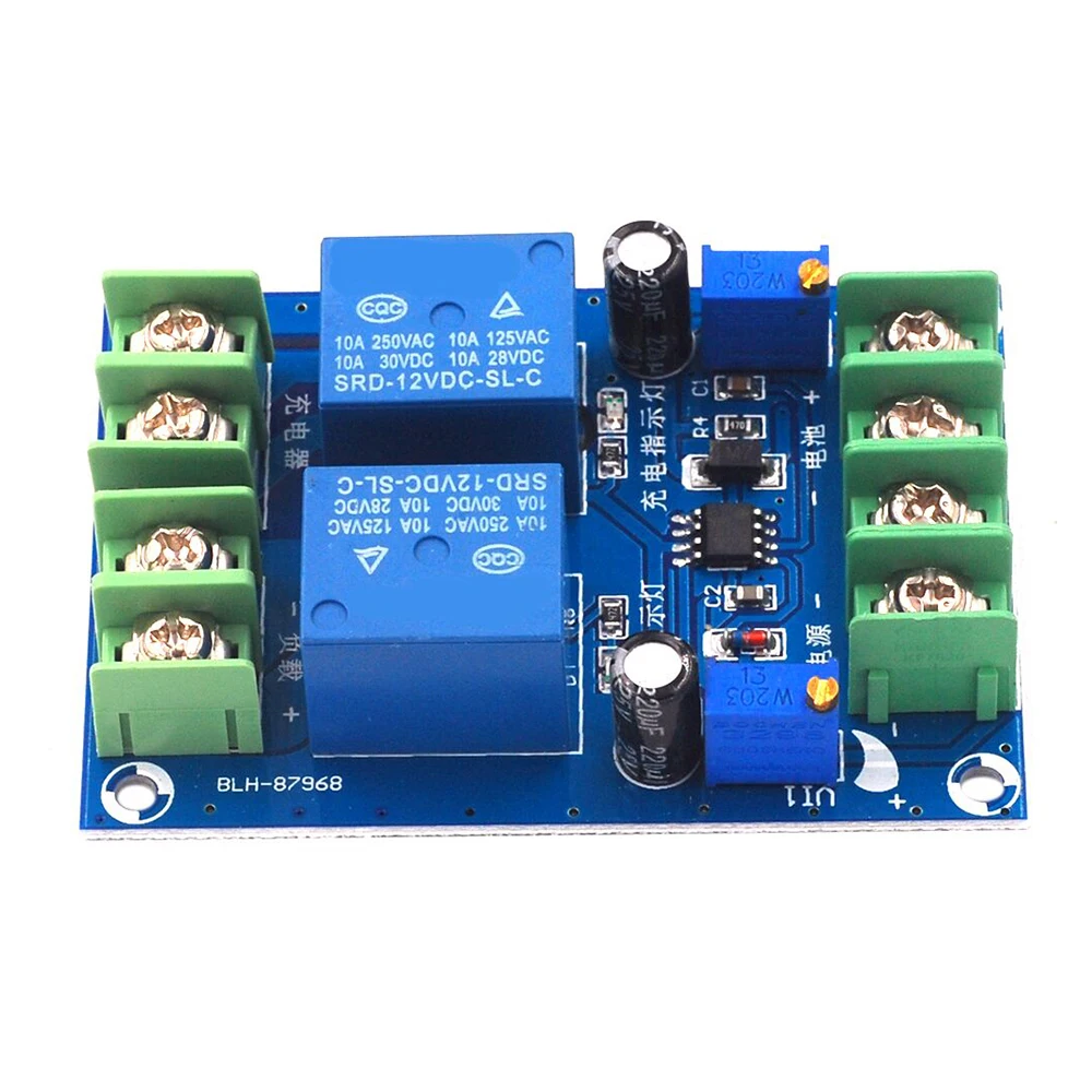 Power Module Automatische Power Switching Module DC12V 10A Schakelaar Module Noodstroomvoorziening Opladen Controller