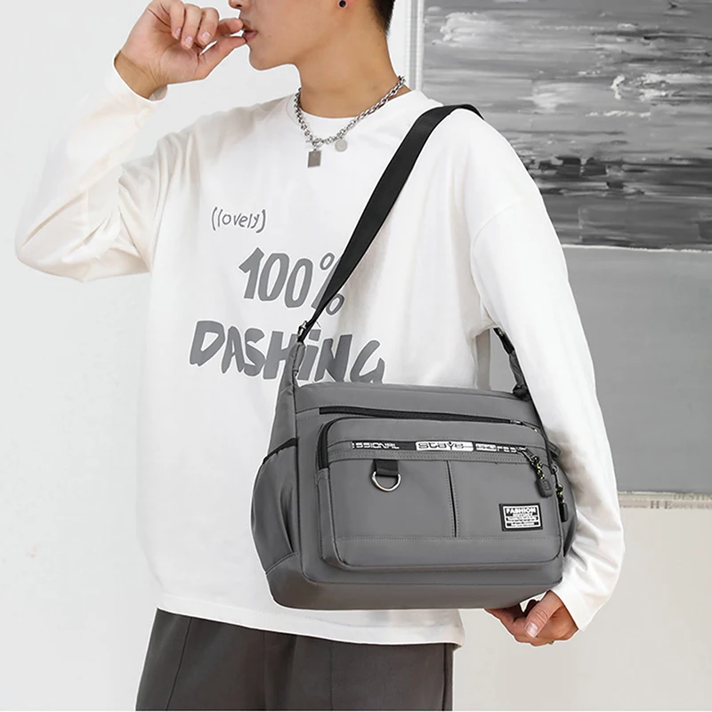 Men's Messenger Bag Crossbody Shoulder Bags Men Small Sling
