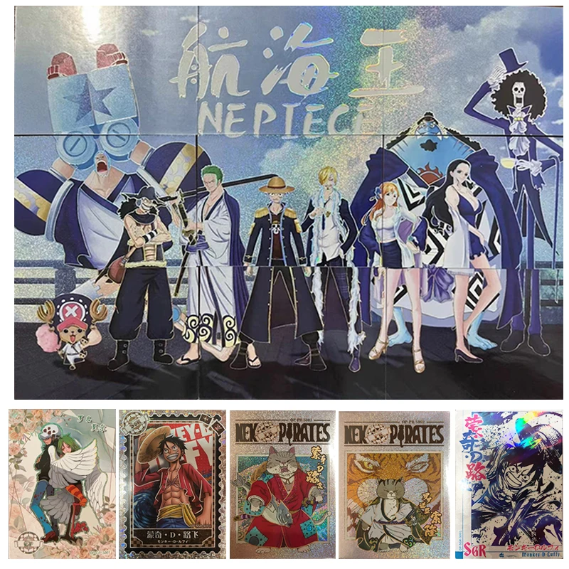 Anime One Piece Trafalgar D Water Law Perona Monet Monkey D Rufy Roronoa Zoro Collection Card Giocattoli Per Bambini Gioco Da Tavolo Card