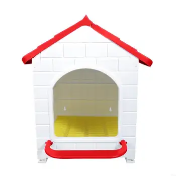 Plastic Hen House with Pad 1