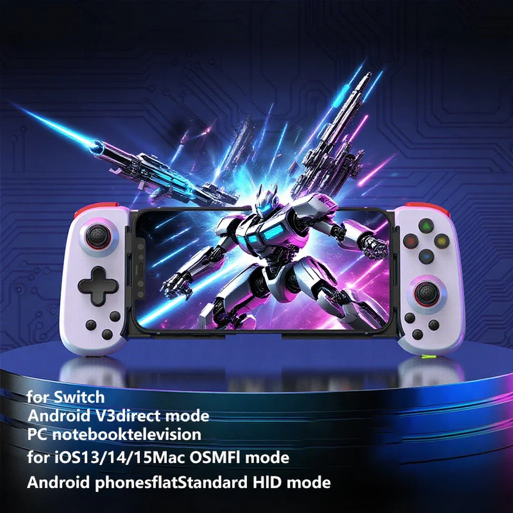 Wireless Gaming Controller Multi-Platform Compatibility with NS PC IOS Android Ideal for Home Use Or Friend's Birthday Gift