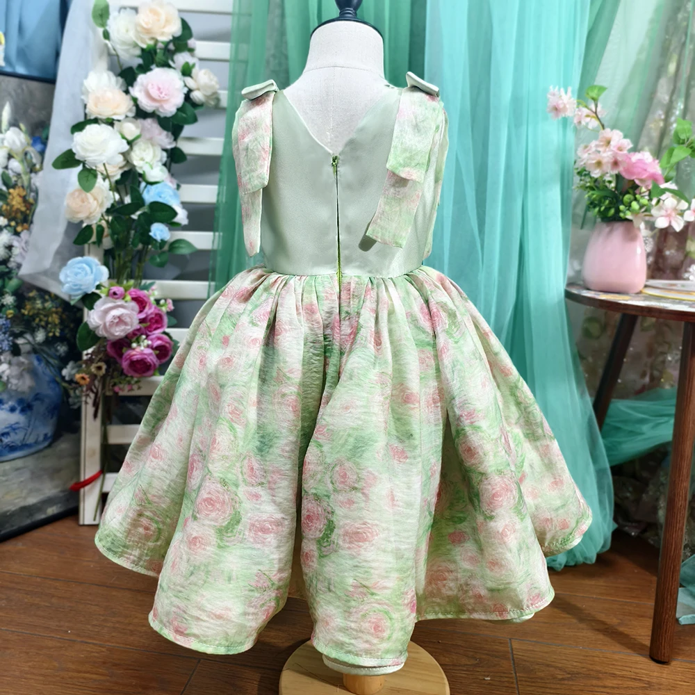 princess polly baby blue dress Junior Bridesmaid Dress Sage Green main image 1