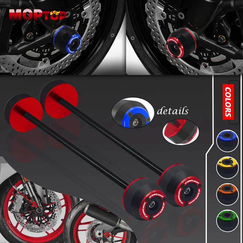 Per Honda Cbr650R Cbr 650R Cbr 650 R 2014-2023 Accessori Moto Cnc Anteriore Posteriore Ruota Forcella Cursore Assale Crash Protector Kit