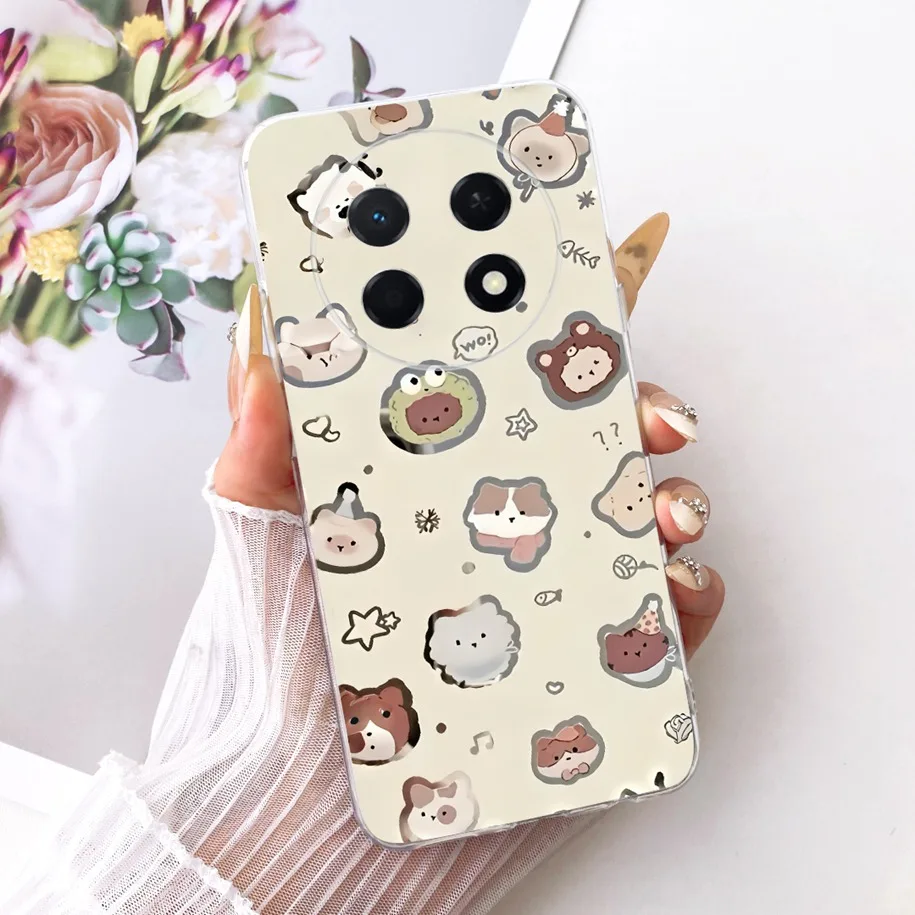 Luxury Dragon Lion Tiger Wolf Soft Silicone Cover