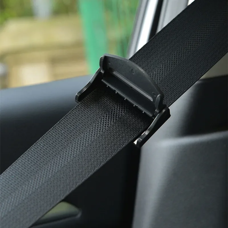 Seat Belt Clip Seat Belt Adjuster Seat Belt Stopper Car Seat Belt Accessory 2pcs Universal Car Seat Belts Clips Safety Adjustable Auto Stopper Buckle Plastic Clip