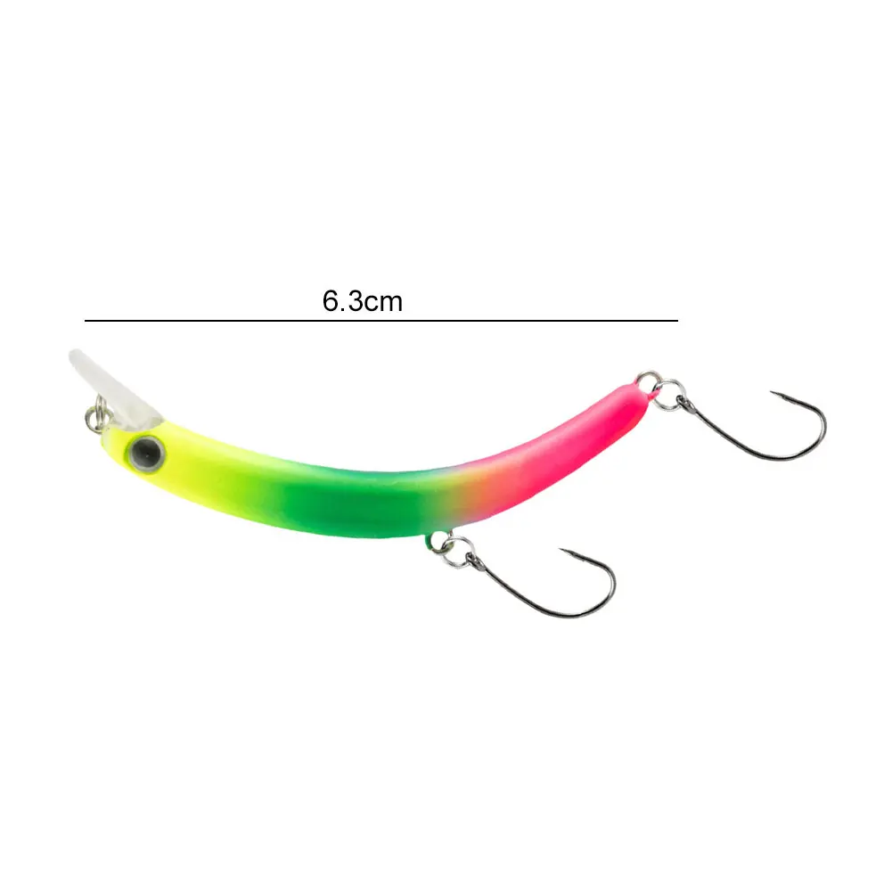 Trout Wobbler Fishing Lure 4g 63mm Artificial Hard Bait Fishing Accessories