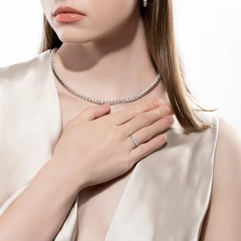 Wedding Band Grown Diamond Eternity with IGI Certificate