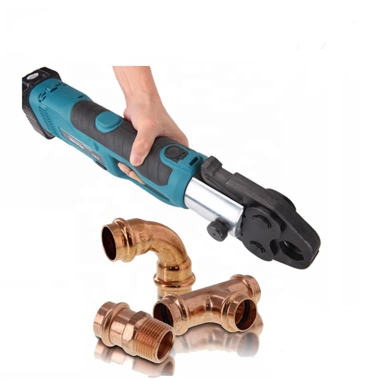 

ZUPPER PZ-1550 Plumbing Gas Hvac Pex Pipe Stainless Steel Copper Pipe Crimping Tool Battery Powered Hydraulic Press Tool