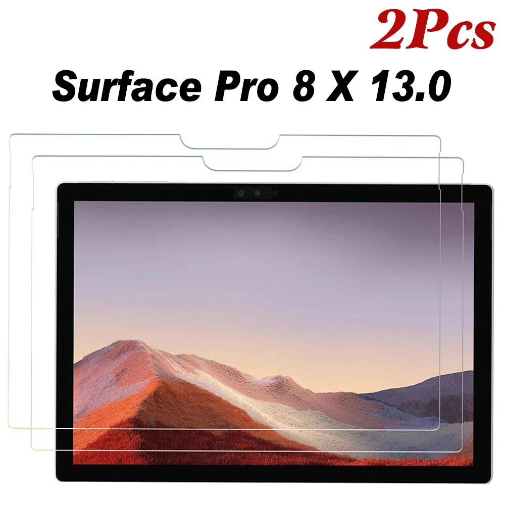

Защита экрана для Microsoft Surface Pro 8 Pro X, закаленное стекло для Surface Pro 8X13,0 '', защитная пленка, защита экрана