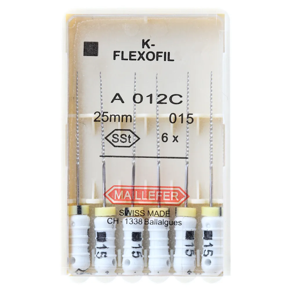 5Packs Dental KFLEXOFILE 21/25/31mm 015 SSt KFLEX FILE Finger
