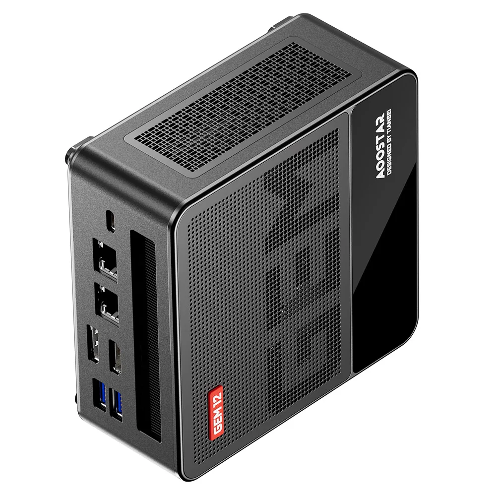 ミニPC AOOSTAR GEM12 ryzen9 6900HX (32G+1T) AOOSTAR GEM12 MAX AMD Ryzen 9 6900HX Mini PC（Available only