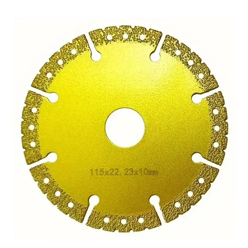 Saw blades 5/2/1PCS 4.5inch vacuum brazed diamond saw blade for cutting steel/metal/stone/cast iron etc diamond cutting saw blade tools