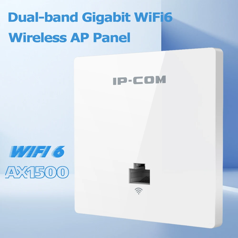 

Wifi 6 Access Point Gigabit Dual Band Signal Booster Wireless Panel In Wall AP POE Long Range Extender Ubiquiti Router Repeater
