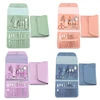 16pcs Nail Cutter Set Stainless Steel Nail Clippers Set With Folding Bag Manicure Cutter Kits Scissors Beauty Tool 2