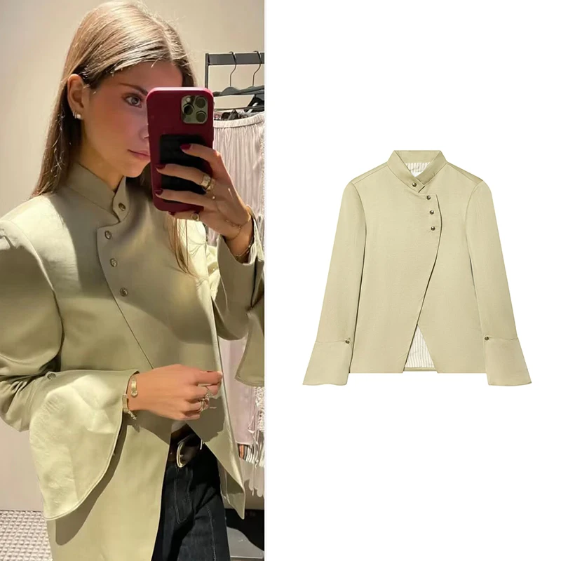 Women's New Blazers Autumn 2026 Fashion Elegant Office Women's Suit Jackets Chic Youth Holiday Party Jackets Street Autumn Coats - 2