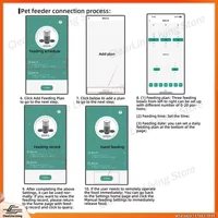 Automatic Pet Feeder with WiFi Remote Control 6L Large Capacity Smart Cat Dog Feeder Triple Bowl Desktop Pet Food Dispenser 3