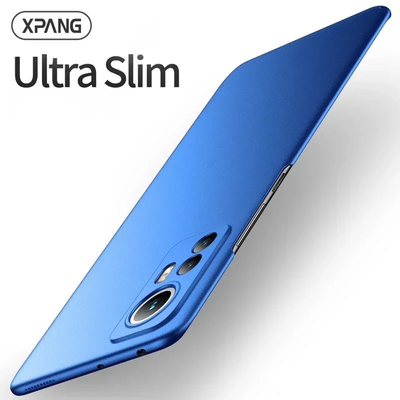 Cases For XIAOMI Mi 12 12X 12T Pro Mi12 Lite 5G Hard Plastic Shockproof Cover Luxury Lightweight Ultra Slim Matte Case Covers