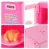 Simulation Toys Mini House Scene Decor Miniature Kids Microwave Oven Model Plastic Educational Plaything Toddler 2
