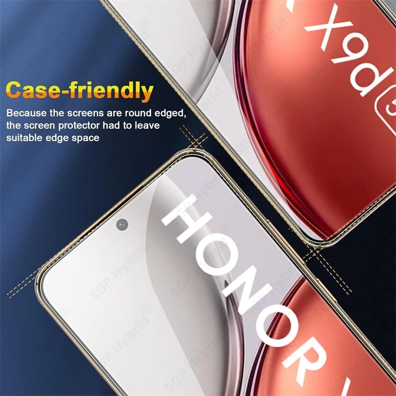 Full Cover Tempered Glass Case and Explosion-Proof HD Screen Protector, 4-Pack