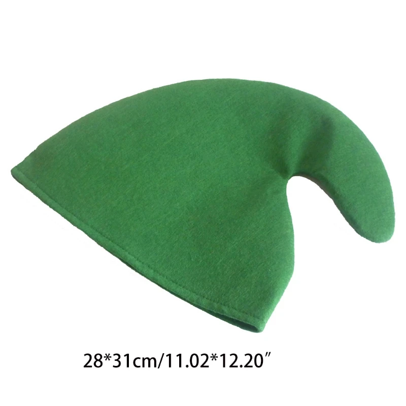 Festive Multicolor Christmas Elf Hats - Holiday Decor and Party Props