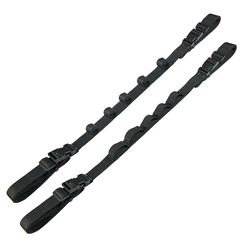 Adjustable Magic Tape Fishing Rod Strap for Car SUV MVP RV Vehicle Interior Fishing Rod Holder Secure Strap Male Female Children