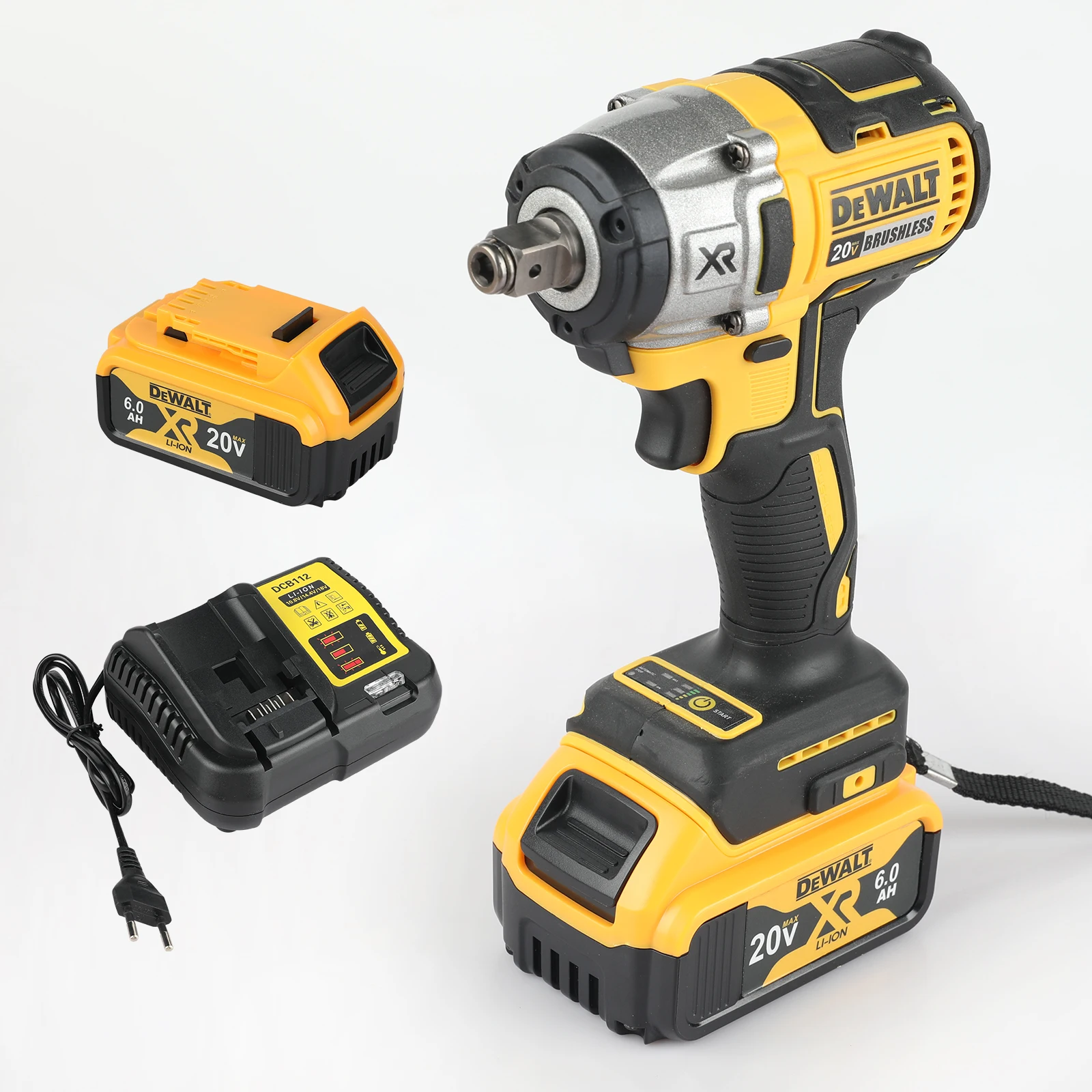 DEWALT DCF880 20V MAX Impact Wrench Kit w/ Battery Charger Free Shipping
