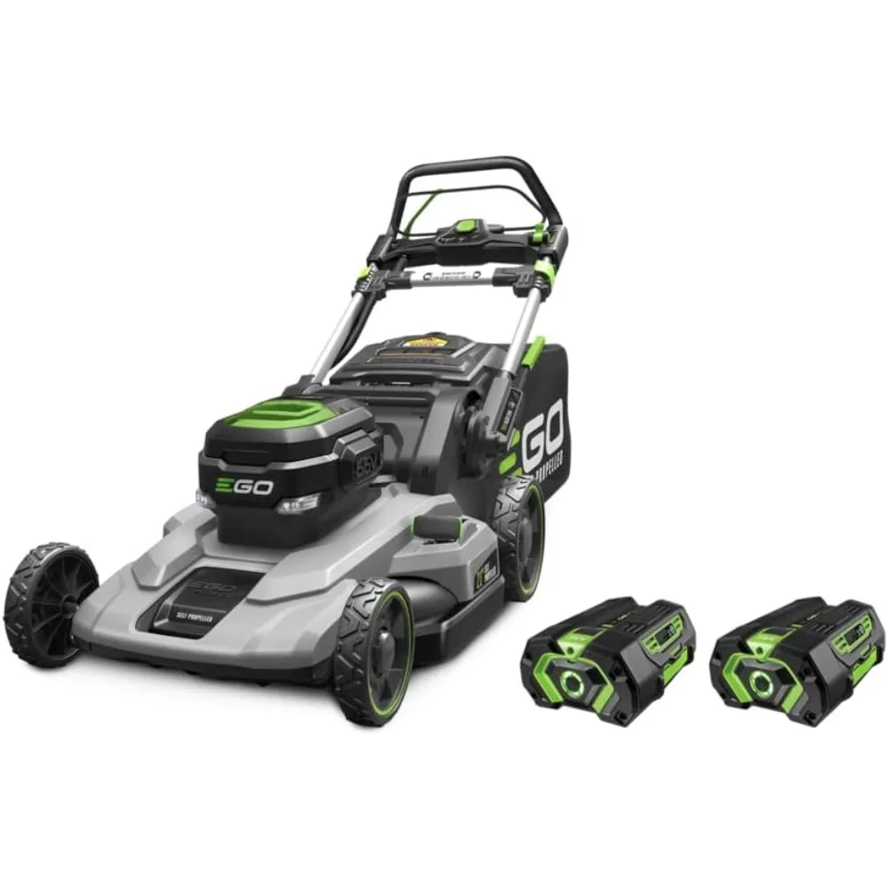 

LM2102SP-A 21-Inch 56-Volt Lithium-ion Self-Propelled Cordless Lawn Mower (2) 4.0Ah Battery and Rapid Charger Included