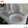 Commercial White Bouncy Castles Water Slide Inflatable Bounce House Jumping Castle For Kids Inflatable Bouncer 6