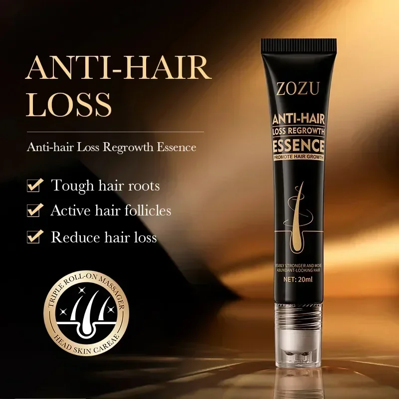 Natural Hair Growth Oil Efficient Anti Hair Loss Nourishing Essential Oil For Dense Repair Damaged Moisturizing Smooth