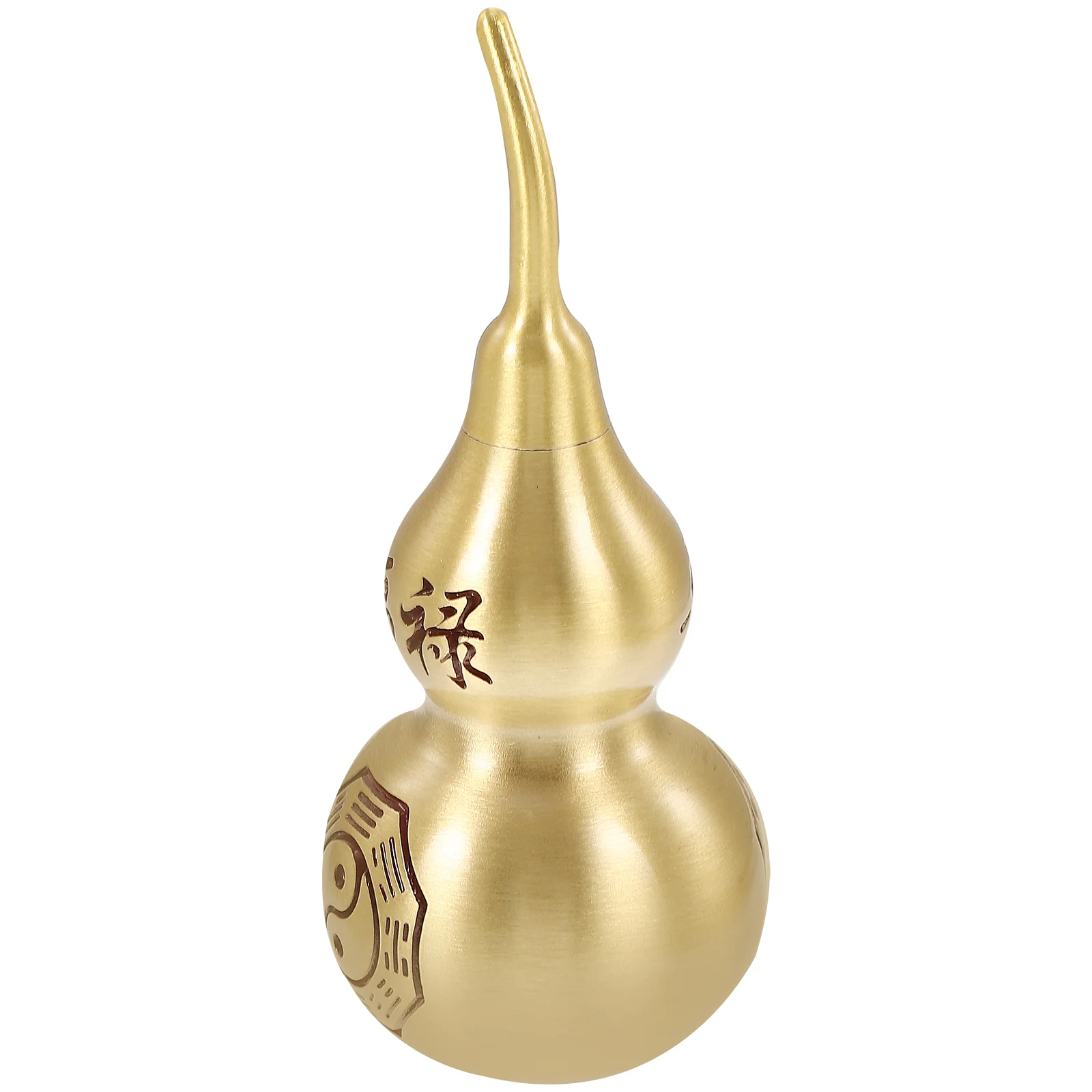 

House Decorations for Home Copper Gourd Ornaments Office Decorate Chinese Statue