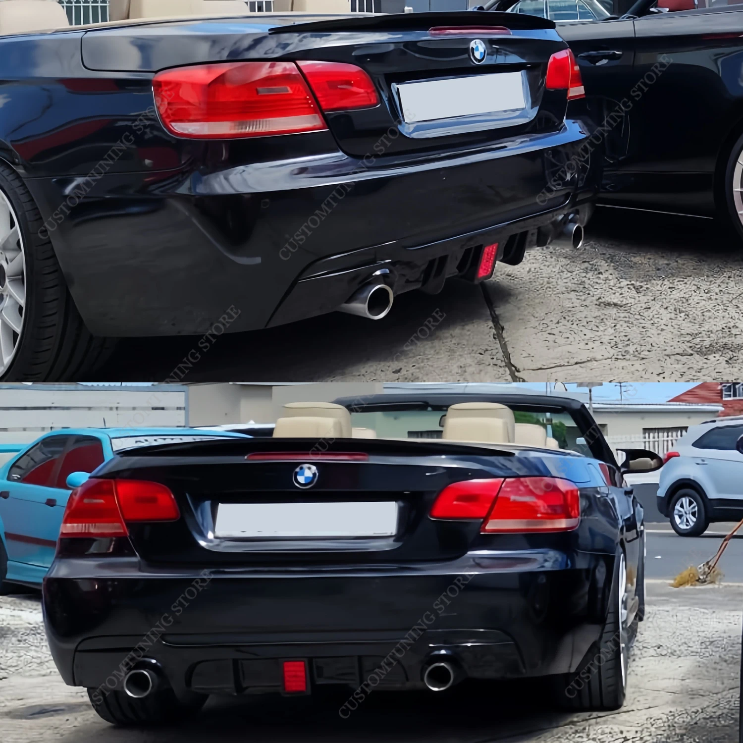 新品★BMW E92 クーペ　アルツエンドシー　カーボン　リアディフューザー 新品☆BMW E92 クーペ アルツエンドシー カーボン リアディフューザー