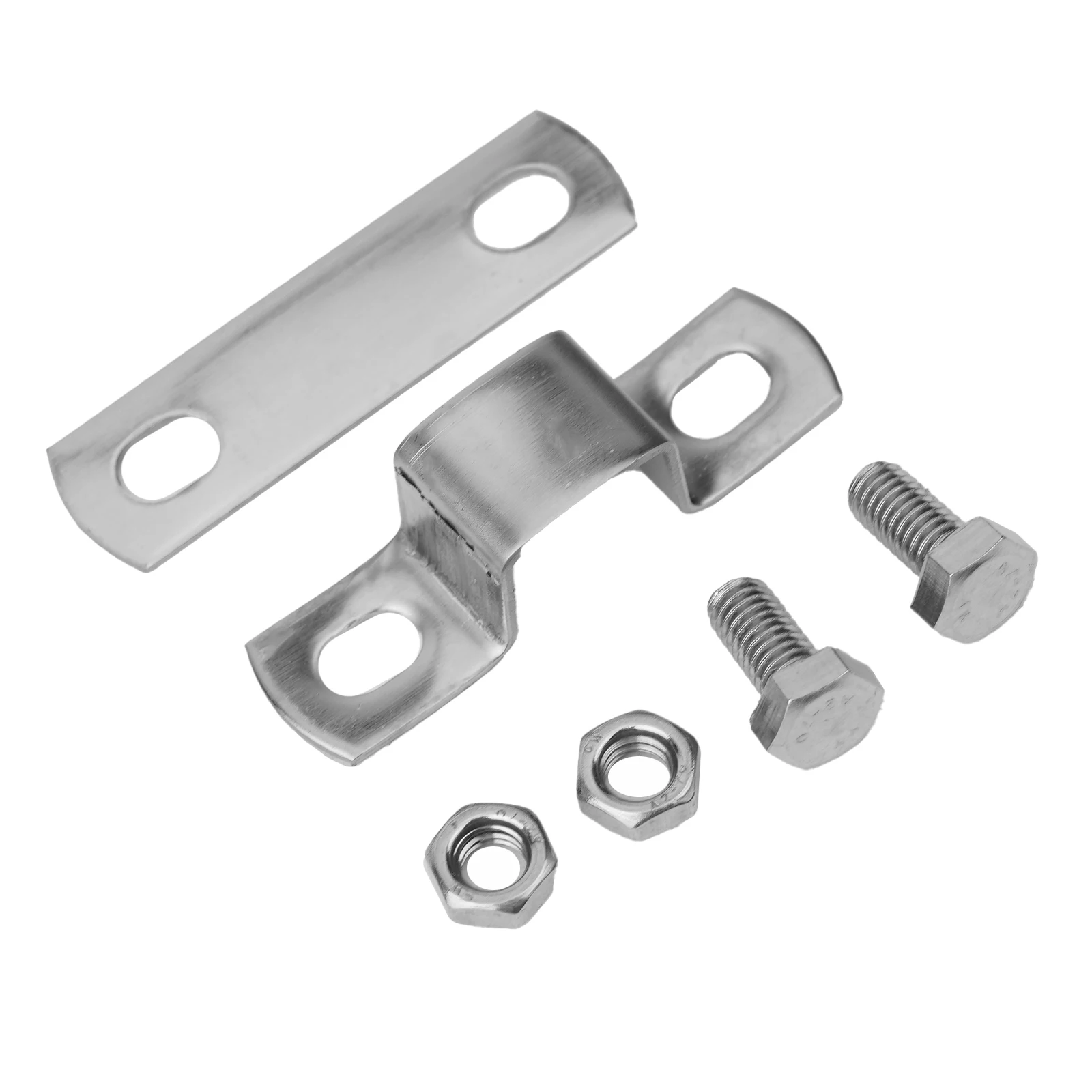 Description Picture 4 of item1pcs U Shaped Connector Bracket 304 Stainless Steel Ohm Clamp Square Pipe Clamp U-shaped Pipe Clamp Hardware Accessories