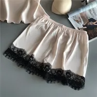 Women Pajama Suit Fashion V-Neck Lace Sexy Lingerie Pyjamas Sleep Shorts Set Sleepwear New - Image 5