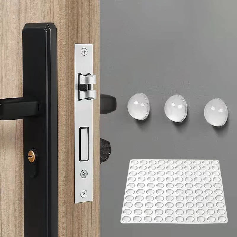 Cushion Protective Pads Self Adhesive Door Stopper Rubber Damper Buffer Cabinet Bumpers Silicone Furniture Pads 100PCS
