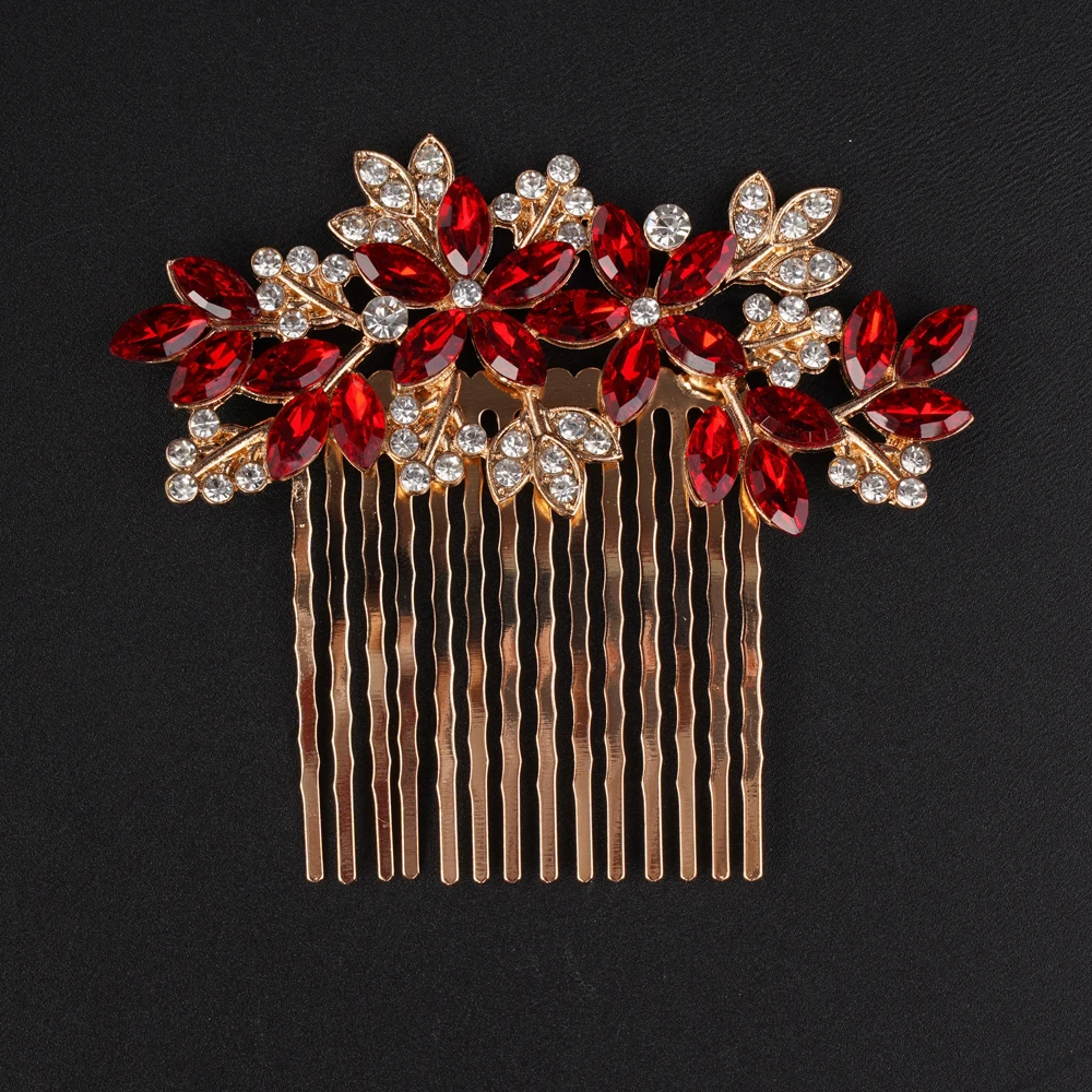 Peigne Cheveux Mariage Vintage - Cristaux et Perles - Le Baroque