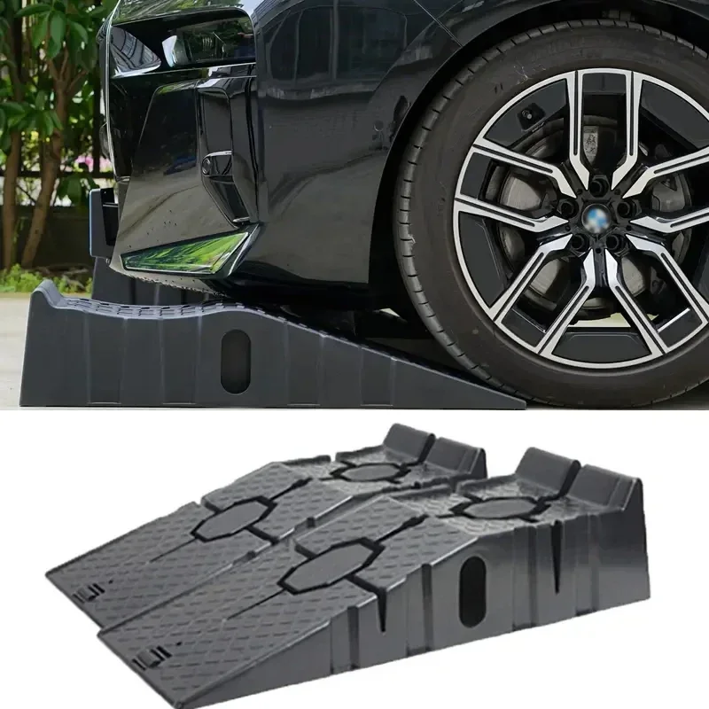 Car maintenance bracket anti slip plastic car repair tool maintenance ramp slope board ladder oil change ramp Accessories