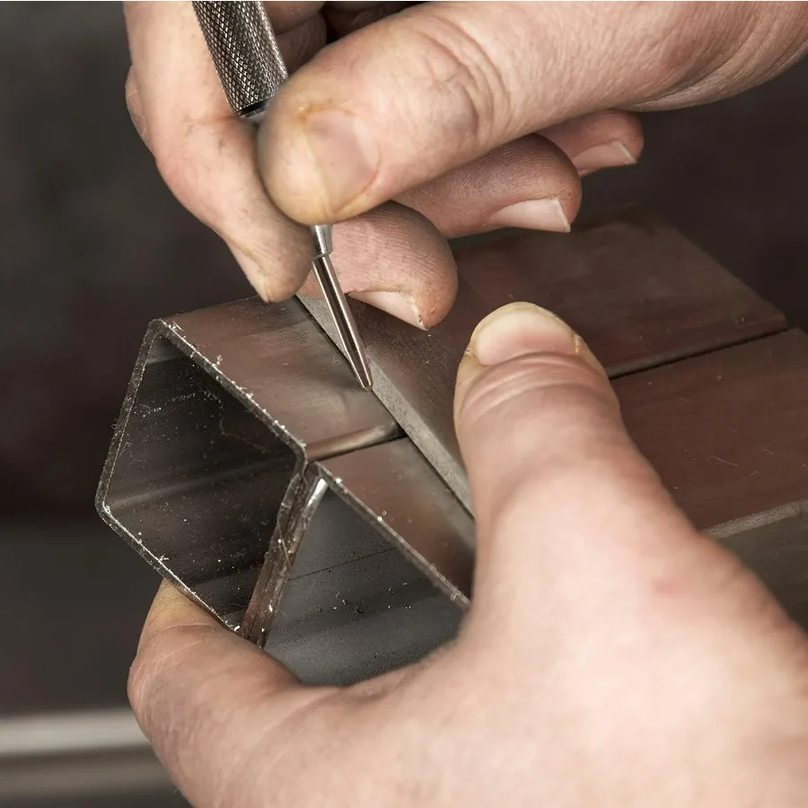 Automatic Steel Center Hole Punch Marker Tool