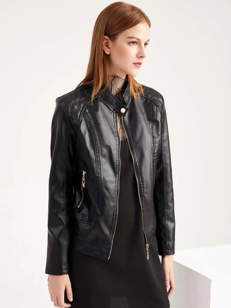 Рисунок 6 - Женская байкерская куртка на молнии