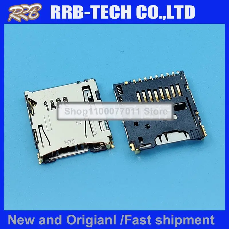 

10pcs/lot DM3AT-SF-PEJ Micro SD card seat 1.68mm high 100% New and Original