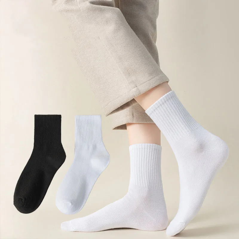 

5 пар, Мужские дышащие впитывающие запахи черные