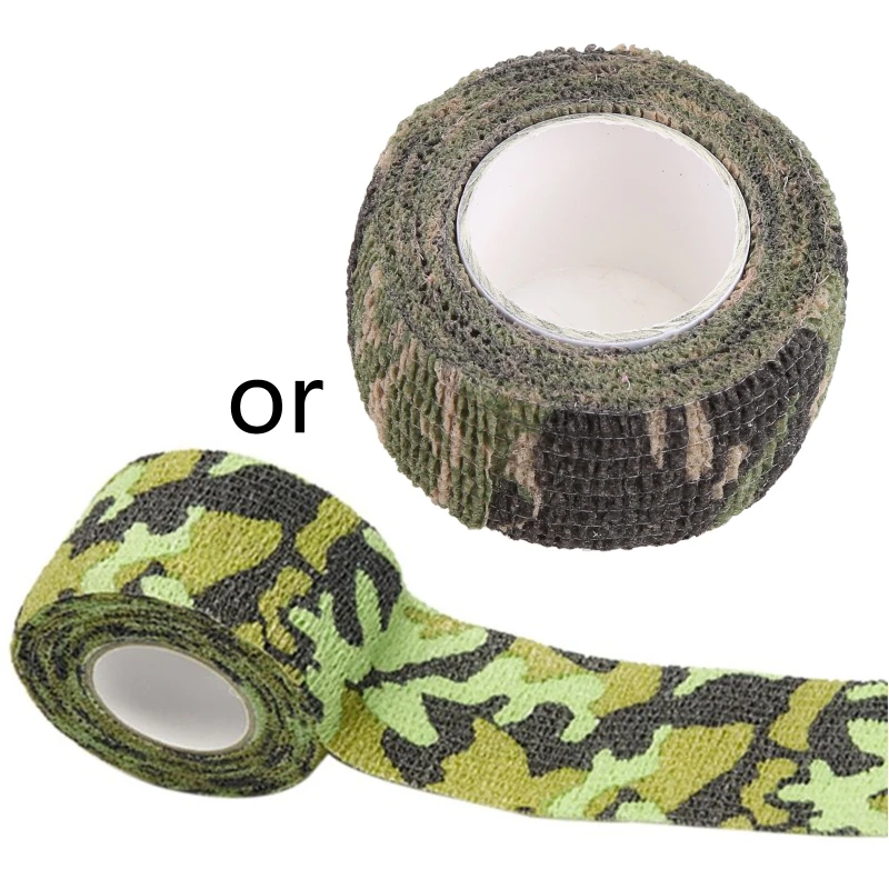 Self-Adhesive Camouflage Stretch Sports Accessories New 1 Roll Kinesiology Muscle Care Fitness Athletic Safety Sport Health Tape