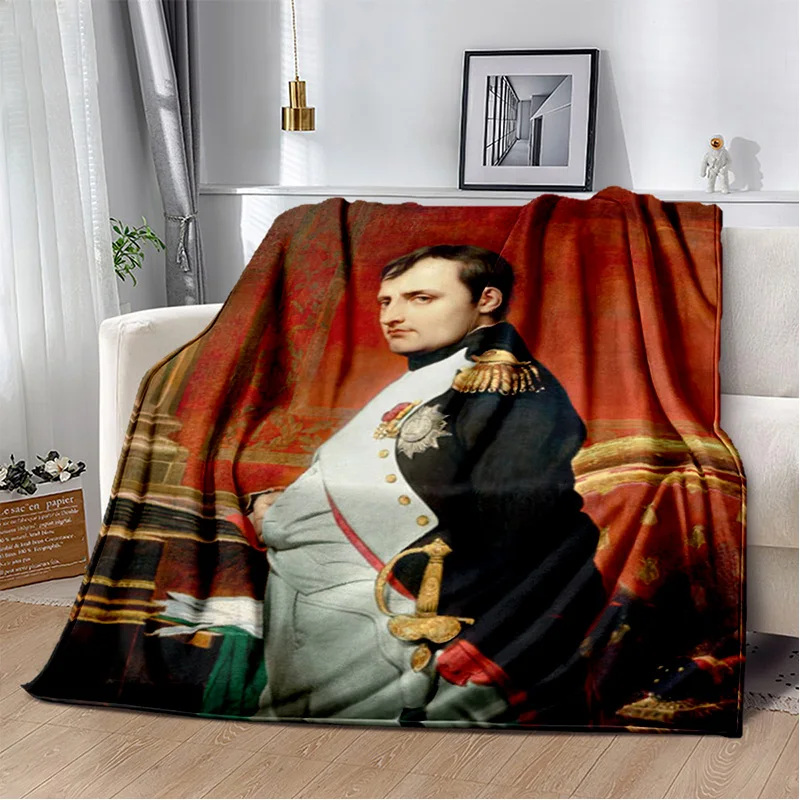 Napoleon Bonaparte printed blanket, French Emperor, Italian King, sofa cover blanket, blanket, bedsheet blanket 5