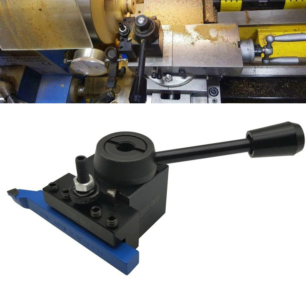 

3Pcs Quick Change Tools Wedge Type Tool Post Tool Holder 250-000 250-001 250-002 Maintenance Free Work