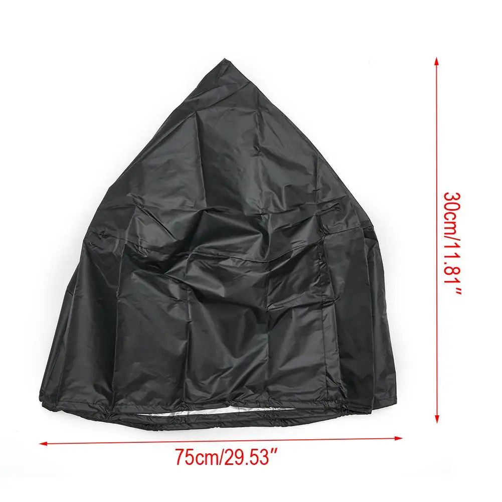 Bbq Grill Barbeque Cover Anti-Polvere Impermeabile Heavy Duty Charbroil Bbq Cover Outdoor Rain Protective Round Barbecue Cover