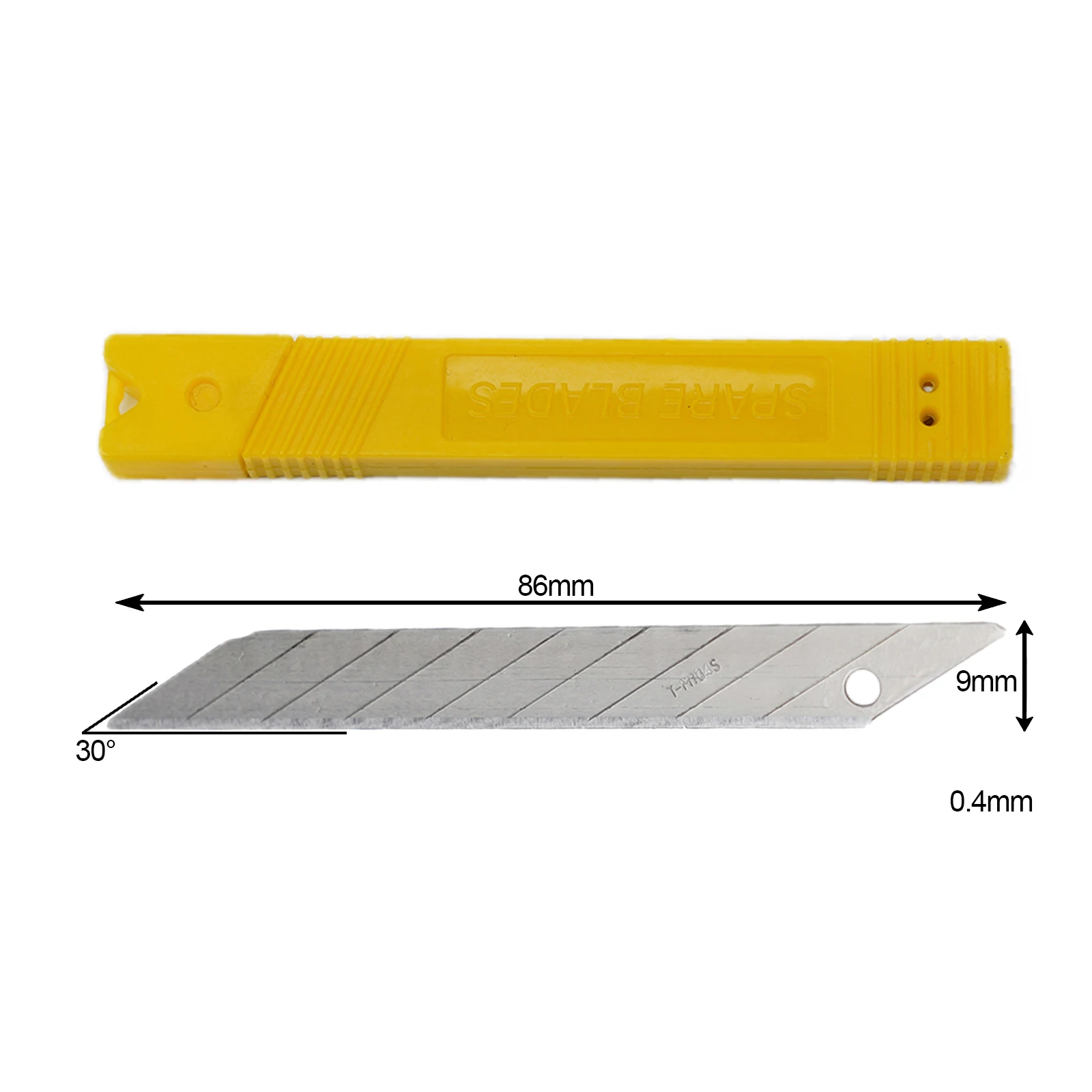 

10pcs 30 Degrees Art Blade Art Cutter General Replacement Blade Cutting Carving Replacement Blade Alloy Steel Material Wear
