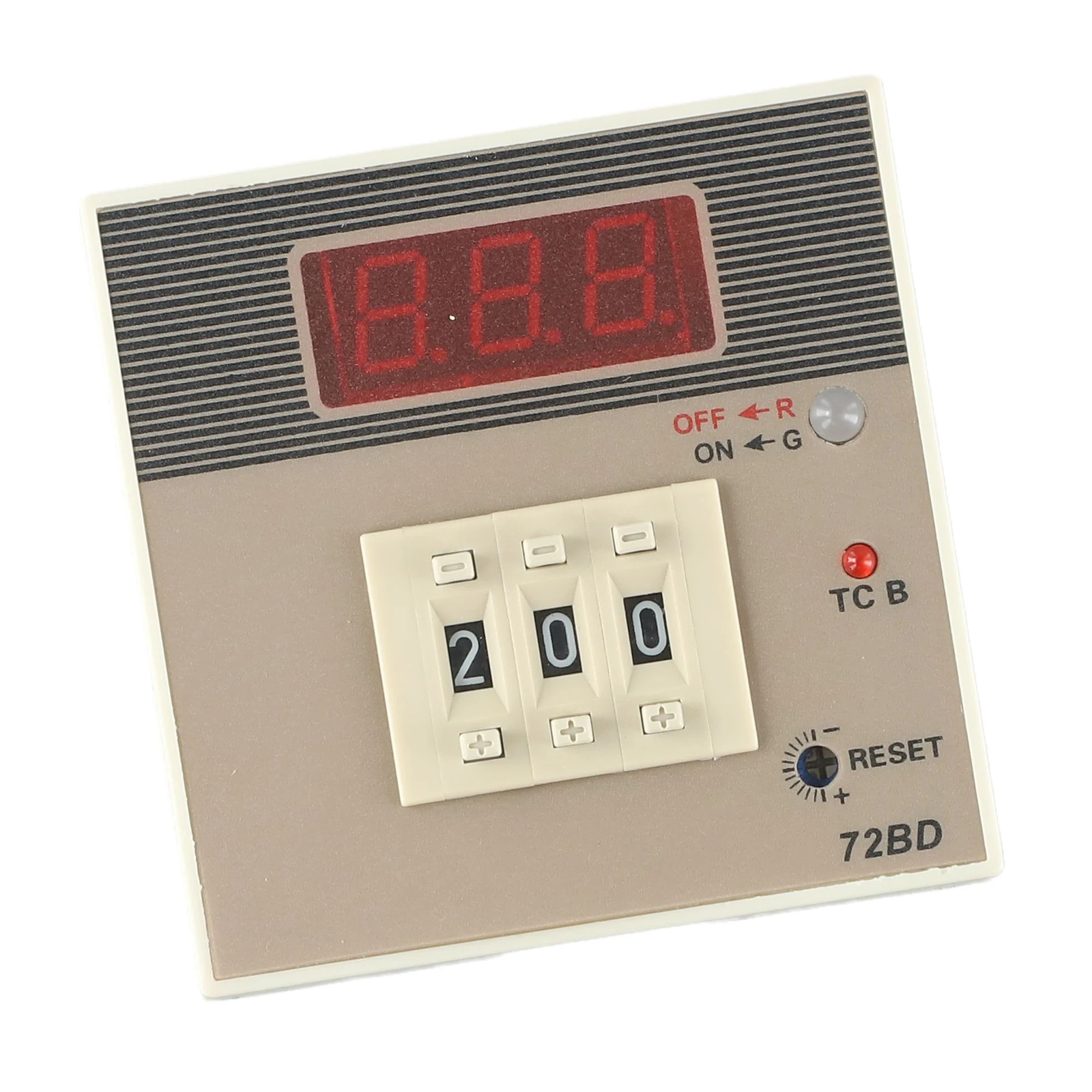 

Clear Readings Dial Digital Display Thermostat Suitable for High and Low Voltage Switch Cabinets Wear resistant