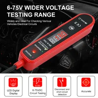 Car Circuit Tester Auto Repair Diagnostic Tool for Fault Maintenance and Testing Digital Display Automotive Electrical Pen 3
