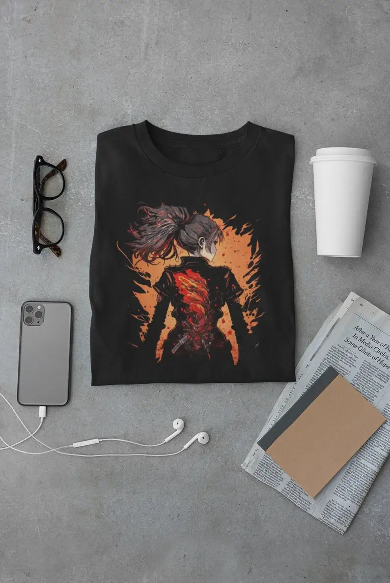 Vintage Oversized 90s Anime Shirt
