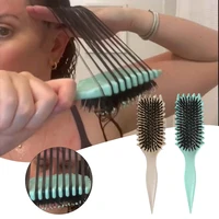 Professional Bounces Curling Define Styling Brush Women Styling Tool Washable Soft Tooth Massage Combs For Curly Hair Styling 1