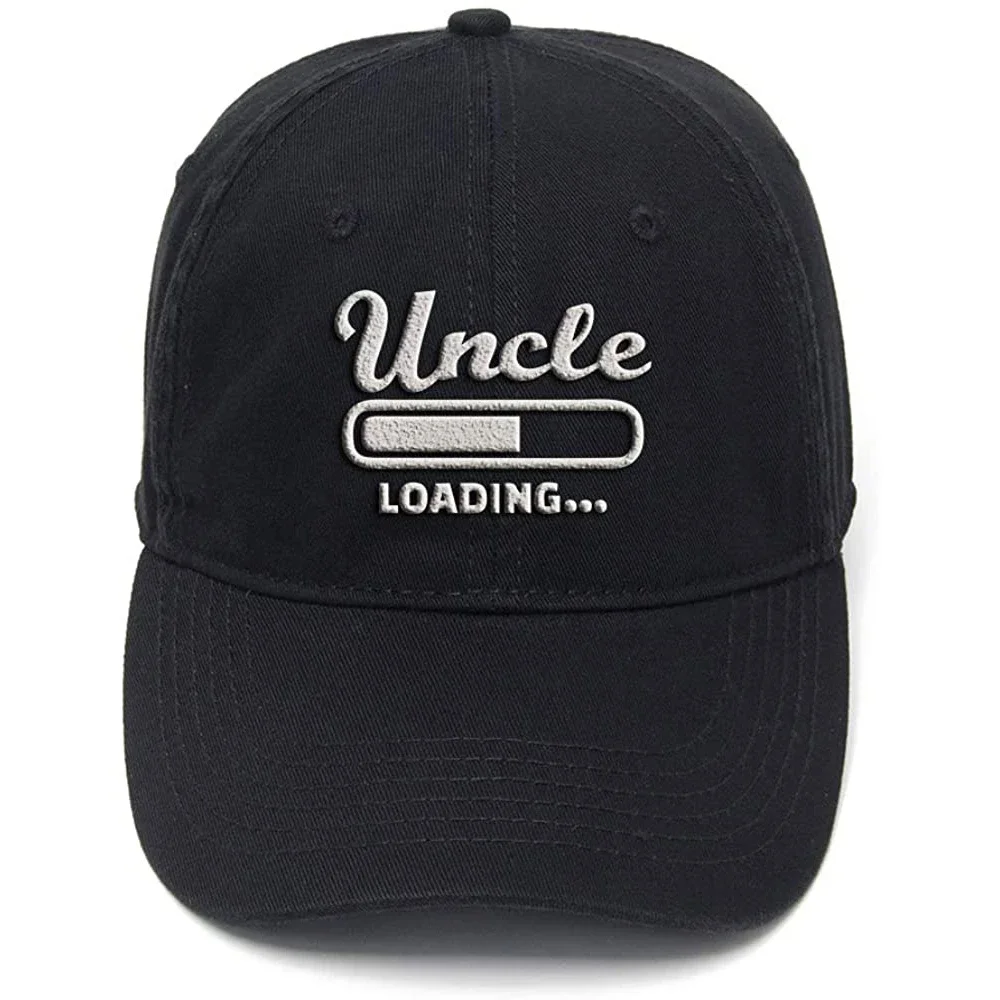 

Lyprerazy Going to Be a Uncle Washed Cotton Adjustable Men Women Unisex Hip Hop Cool Flock Printing Baseball Cap